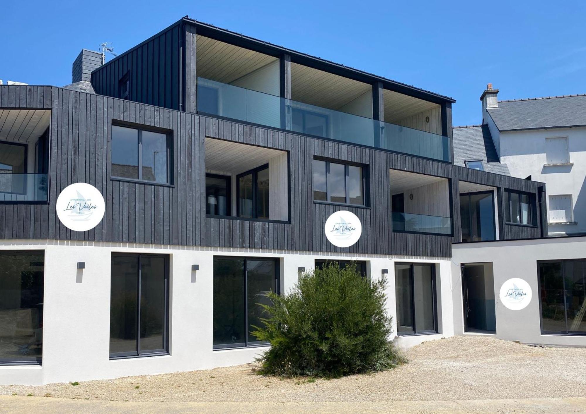 Appart'Hotel & Spa "Les Voiles" Le Batz Carnac Exterior photo